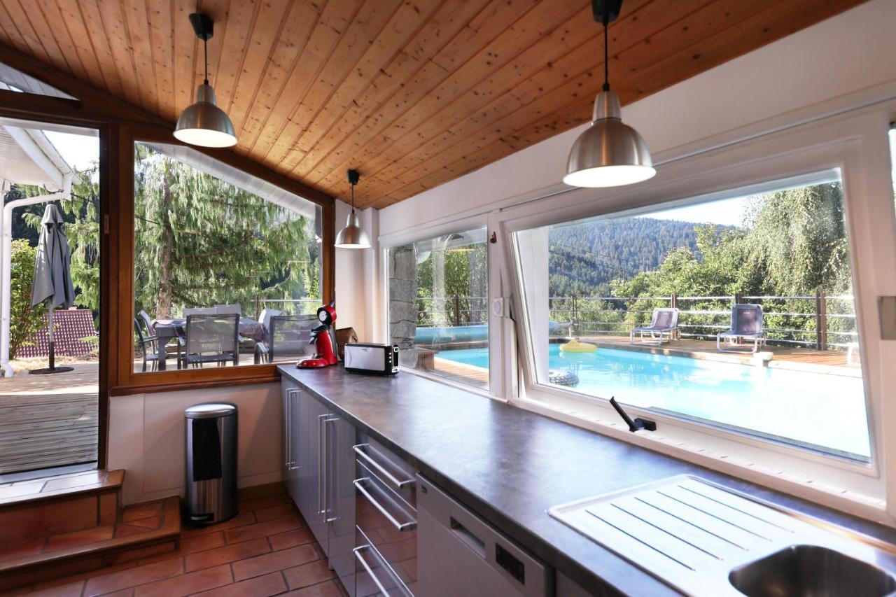 Le Chalet Blanc - Jacuzzi / Piscine / Sauna Gerardmer Exterior photo